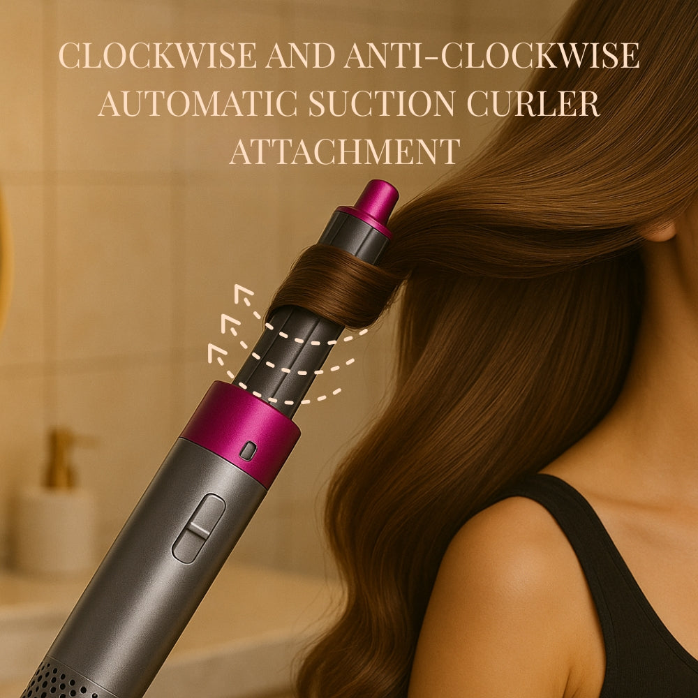 GlowIt 5 in 1 Multifunctional Hair Dryer Styling Tool