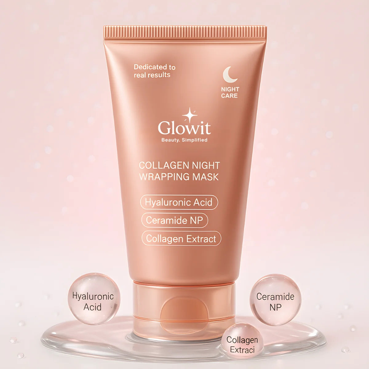 GlowIt Collagen Night Wrapping Peel Off Mask