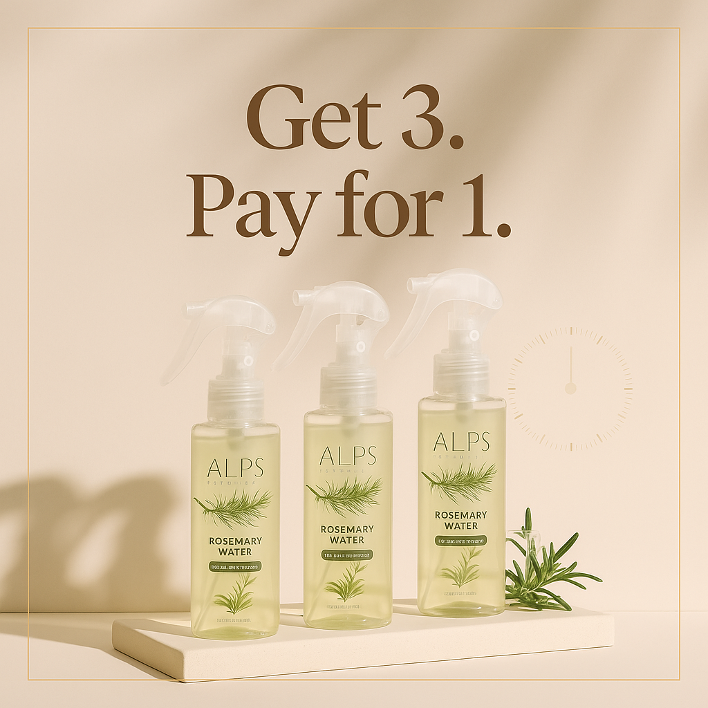 Rosemary Water, Hair Spray For Regrowth Buy 1 Get 2 Free