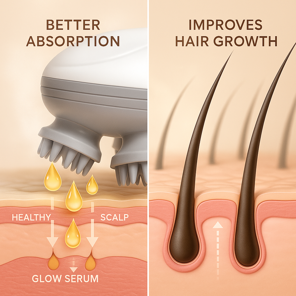 GlowIt™ Smart Scalp Massager